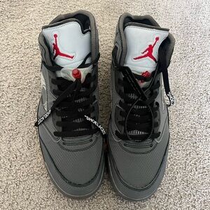 Off white Jordan 5 muslin size 10.5